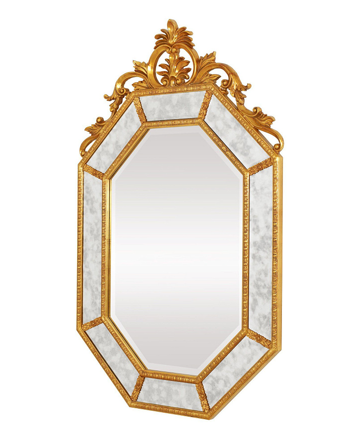 Зеркало в раме "Лидс" 19C. Gold/02 купить по цене 50 500 ₽