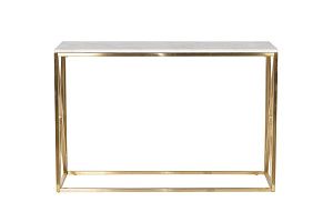 Консоль Bianco Namibia иск.мрам/мат.зол120*40*78 47ED-CST023GOLD
